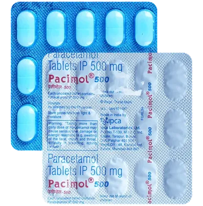 pacimol 500mg tablet 15's